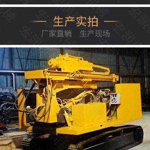 助力青海電網工程光伏打樁機，履帶打樁機