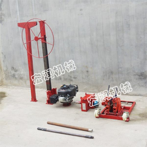 廠家生產(chǎn)汽油取芯機(jī)，戶外取芯勘探鉆機(jī)